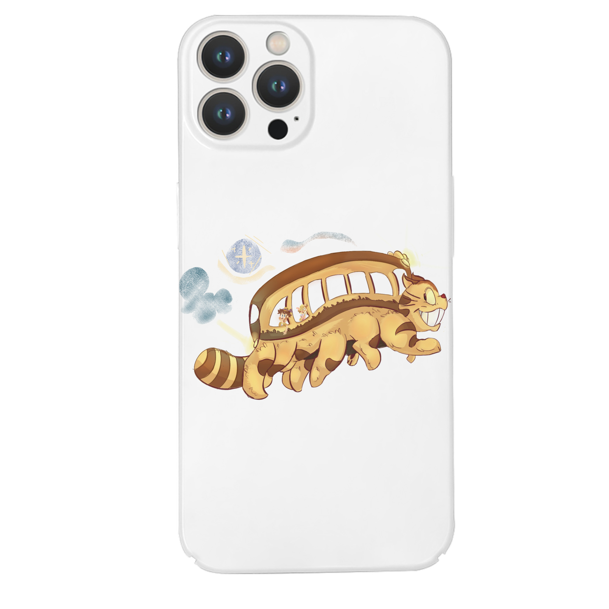 （画像用） となりのトトロ 草壁メイ 草壁サツキ My Neighbor Totoro Satsuki Kusakabe Mei Kusakabe 【iPhone 14シリーズ対応】ハードケース